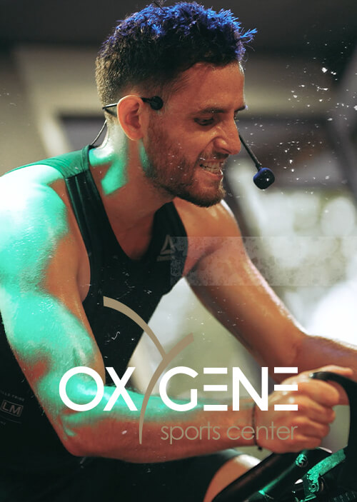 Mockup de présentation de la Production vidéo promotionnelle par l'agence RFLX pour la salle de sport Oxygène à Pau
