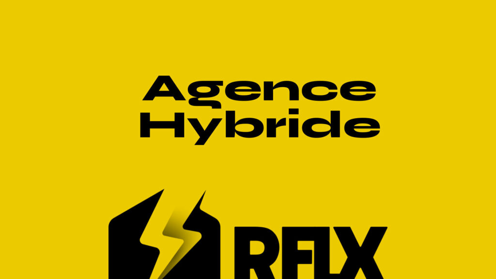 changement de branding RFLX 2023 agence hybride